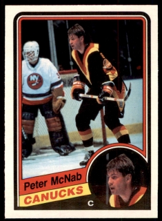 Hokejová karta Peter McNab O-Pee-Chee 1984-85 řadová č. 326