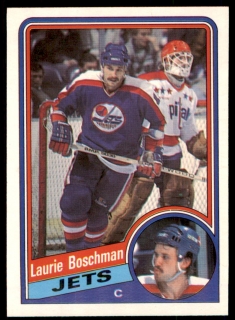 Hokejová karta Laurie Boschman O-Pee-Chee 1984-85 řadová č. 335