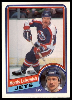 Hokejová karta Morris Lukowich O-Pee-Chee 1984-85 řadová č. 340