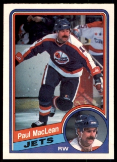 Hokejová karta Paul MacLean O-Pee-Chee 1984-85 řadová č. 342