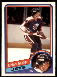 Hokejová karta Brian Mullen O-Pee-Chee 1984-85 řadová č. 344