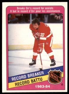 Hokejová karta Brad Park O-Pee-Chee 1984-85 Record Breaker č. 390
