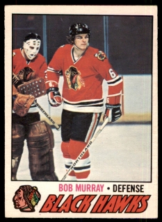 Hokejová karta Bob Murray O-Pee-Chee 1977-78 řadová č. 12