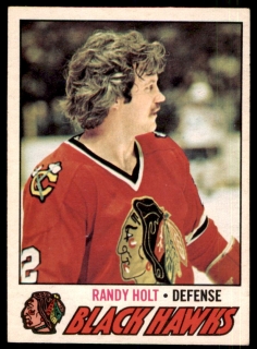 Hokejová karta Randy Holt O-Pee-Chee 1977-78 řadová č. 34
