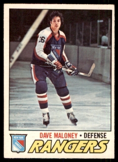 Hokejová karta Dave Maloney O-Pee-Chee 1977-78 řadová č. 41