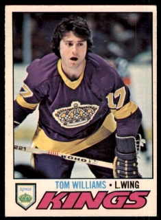 Hokejová karta Tom Williams O-Pee-Chee 1977-78 řadová č. 44