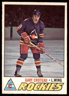 Hokejová karta Gary Croteau O-Pee-Chee 1977-78 řadová č. 52
