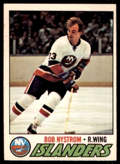 Hokejová karta Bob Nystrom O-Pee-Chee 1977-78 řadová č. 62