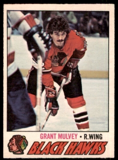 Hokejová karta Grant Mulvey O-Pee-Chee 1977-78 řadová č. 101