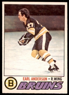 Hokejová karta Earl Anderson O-Pee-Chee 1977-78 řadová č. 114