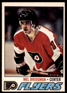 Hokejová karta Mel Bridgman O-Pee-Chee 1977-78 řadová č. 121