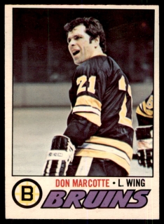 Hokejová karta Don Marcotte O-Pee-Chee 1977-78 řadová č. 165