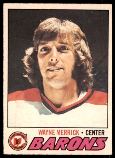 Hokejová karta Wayne Merrick O-Pee-Chee 1977-78 řadová č. 176