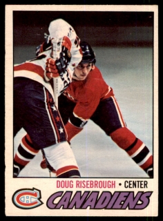 Hokejová karta Doug Risebrough O-Pee-Chee 1977-78 řadová č. 189