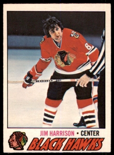 Hokejová karta Jim Harrison O-Pee-Chee 1977-78 řadová č. 243
