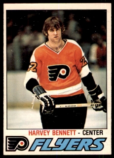 Hokejová karta Harvey Bennett O-Pee-Chee 1977-78 řadová č. 282