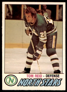 Hokejová karta Tom Reid O-Pee-Chee 1977-78 řadová č. 306