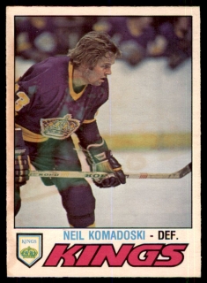 Hokejová karta Neil Komadoski O-Pee-Chee 1977-78 řadová č. 344