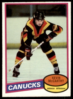 Hokejová karta Kevin McCarthy O-Pee-Chee 1980-81 řadová č. 21