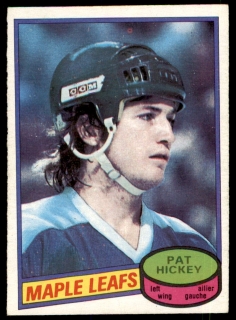 Hokejová karta Pat Hickey O-Pee-Chee 1980-81 řadová č. 28