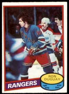 Hokejová karta Ron Duguay O-Pee-Chee 1980-81 řadová č. 37