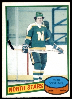 Hokejová karta Tim Young O-Pee-Chee 1980-81 řadová č. 174