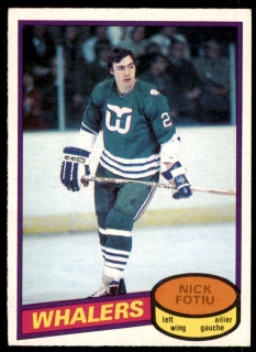 Hokejová karta Nick Fotiu O-Pee-Chee 1980-81 řadová č. 184