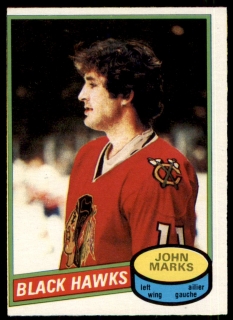 Hokejová karta John Marks O-Pee-Chee 1980-81 řadová č. 194