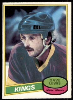 Hokejová karta Dave Lewis O-Pee-Chee 1980-81 řadová č. 196