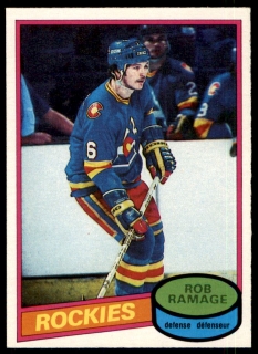Hokejová karta Rob Ramage O-Pee-Chee 1980-81 řadová č. 213
