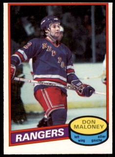Hokejová karta Don Maloney O-Pee-Chee 1980-81 řadová č. 231