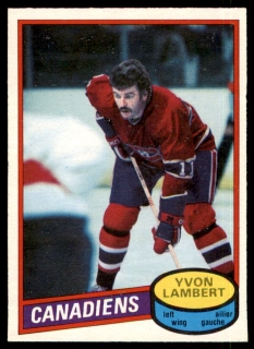 Hokejová karta Yvon Lambert O-Pee-Chee 1980-81 řadová č. 246