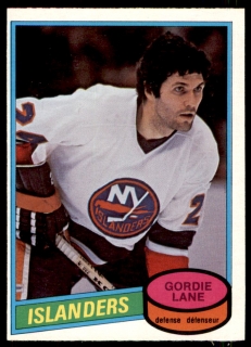 Hokejová karta Gordie Lane O-Pee-Chee 1980-81 řadová č. 323
