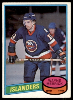 Hokejová karta Wayne Merrick O-Pee-Chee 1980-81 řadová č. 345