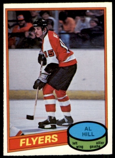 Hokejová karta Al Hill O-Pee-Chee 1980-81 řadová č. 348