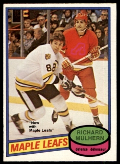 Hokejová karta Richard Mulhern O-Pee-Chee 1980-81 řadová č. 350