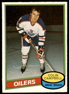 Hokejová karta Colin Campbell O-Pee-Chee 1980-81 řadová č. 380