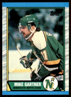 Hokejová karta Mike Gartner Topps 1989-90 řadová č. 30