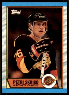 Hokejová karta Petri Skriko Topps 1989-90 řadová č. 33