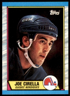 Hokejová karta Joe Cirella Topps 1989-90 řadová č. 130