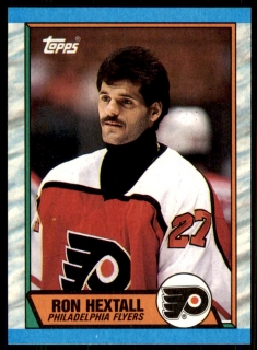 Hokejová karta Ron Hextall Topps 1989-90 řadová č. 155
