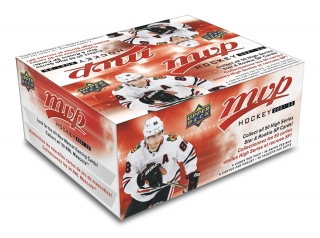 Box hokejových karet UD MVP 2021-22 Retail Box