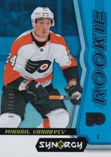  hokejová karta Mikhail Vorobyev UD Synergy BLUE č. 56