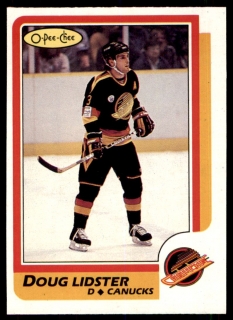 Hokejová karta Doug Lidster O-Pee-Chee 1986-87 řadová č. 32