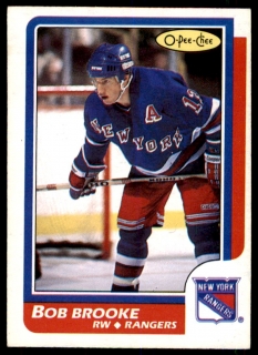 Hokejová karta Bob Brooke O-Pee-Chee 1986-87 řadová č. 48