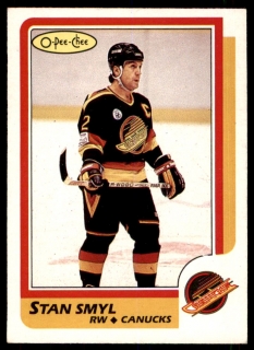 Hokejová karta Stan Smyl O-Pee-Chee 1986-87 řadová č. 50