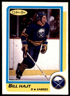 Hokejová karta Bill Hajt O-Pee-Chee 1986-87 řadová č. 52