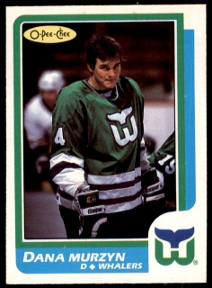 Hokejová karta Dana Murzyn O-Pee-Chee 1986-87 rookie č. 58