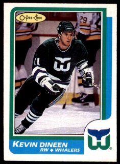 Hokejová karta Kevin Dineen O-Pee-Chee 1986-87 řadová č. 88