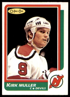 Hokejová karta Kirk Muller O-Pee-Chee 1986-87 řadová č. 94